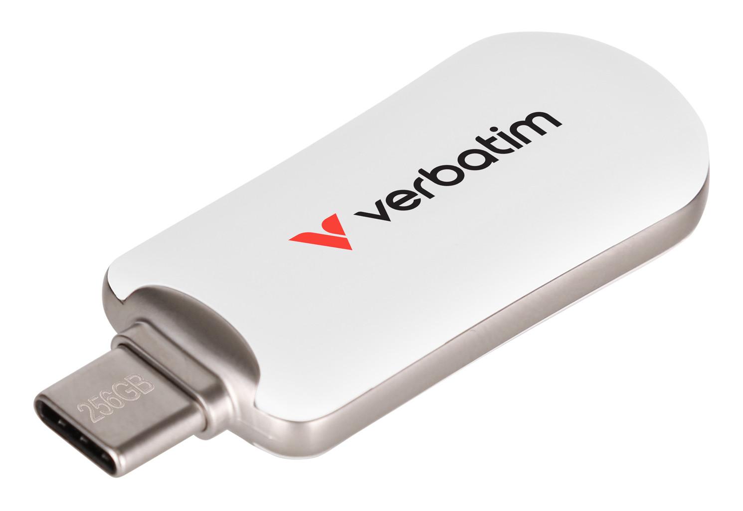 Plectra USB-Stick 256 GB, USB-C, Weiß