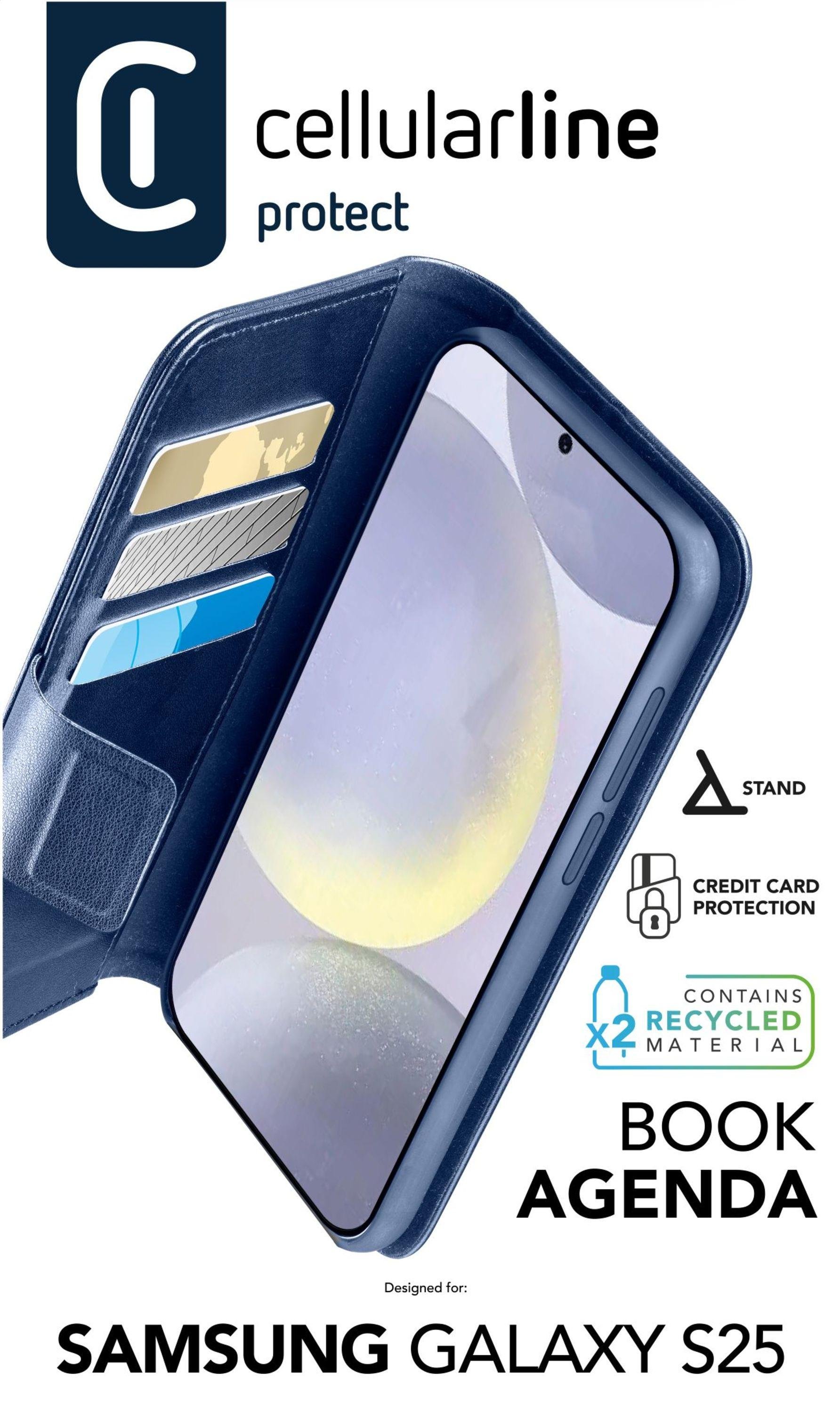 Book Agenda 2 Case für Samsung S25 Blue (61002)