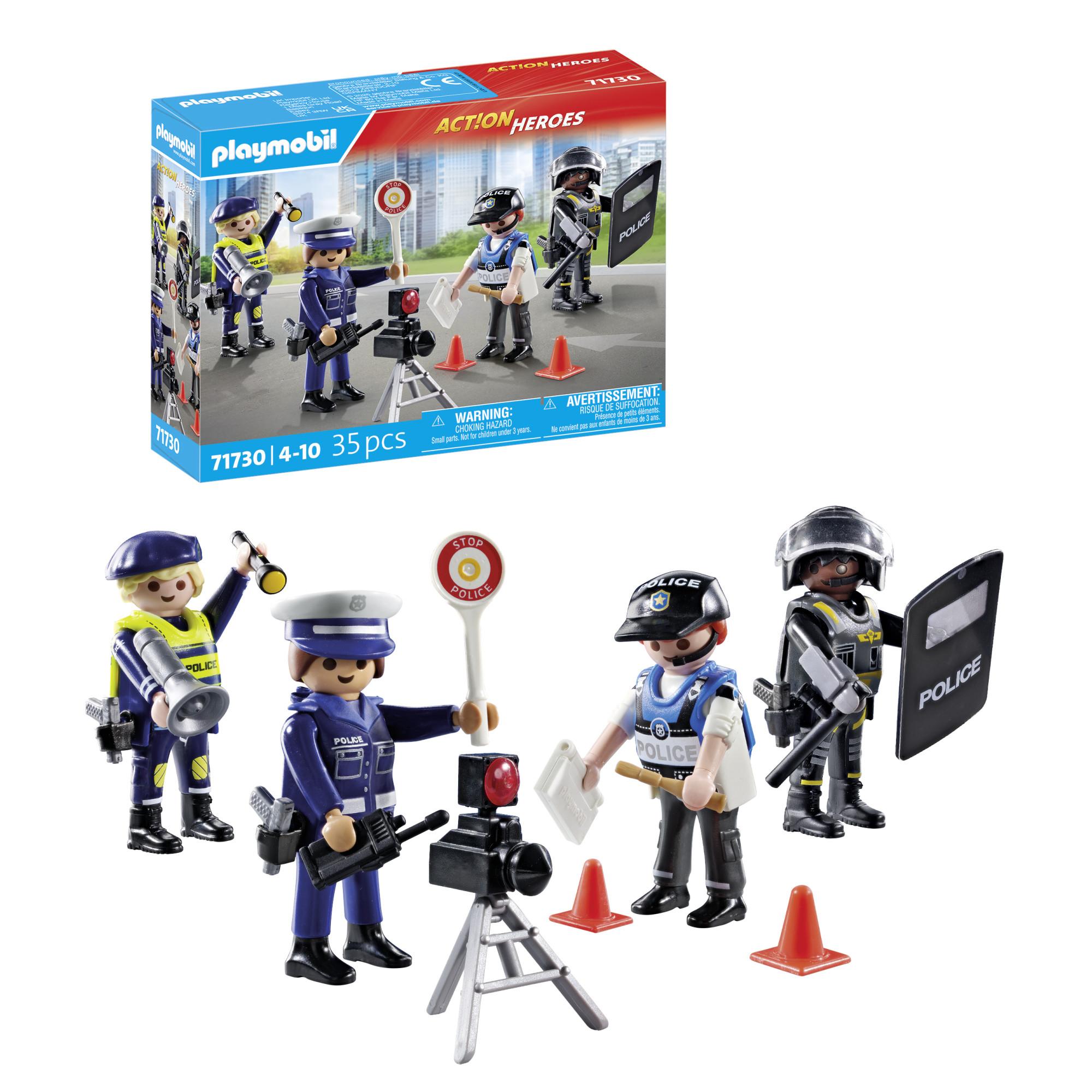 Action Heroes - Figurenset Polizei