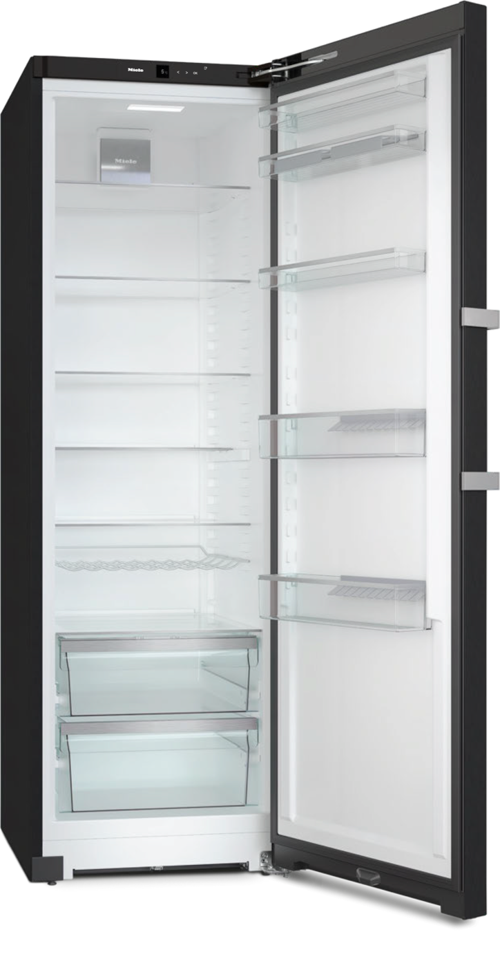 KS 4783 DD Blacksteel Kühlschrank ohne Gefrierfach