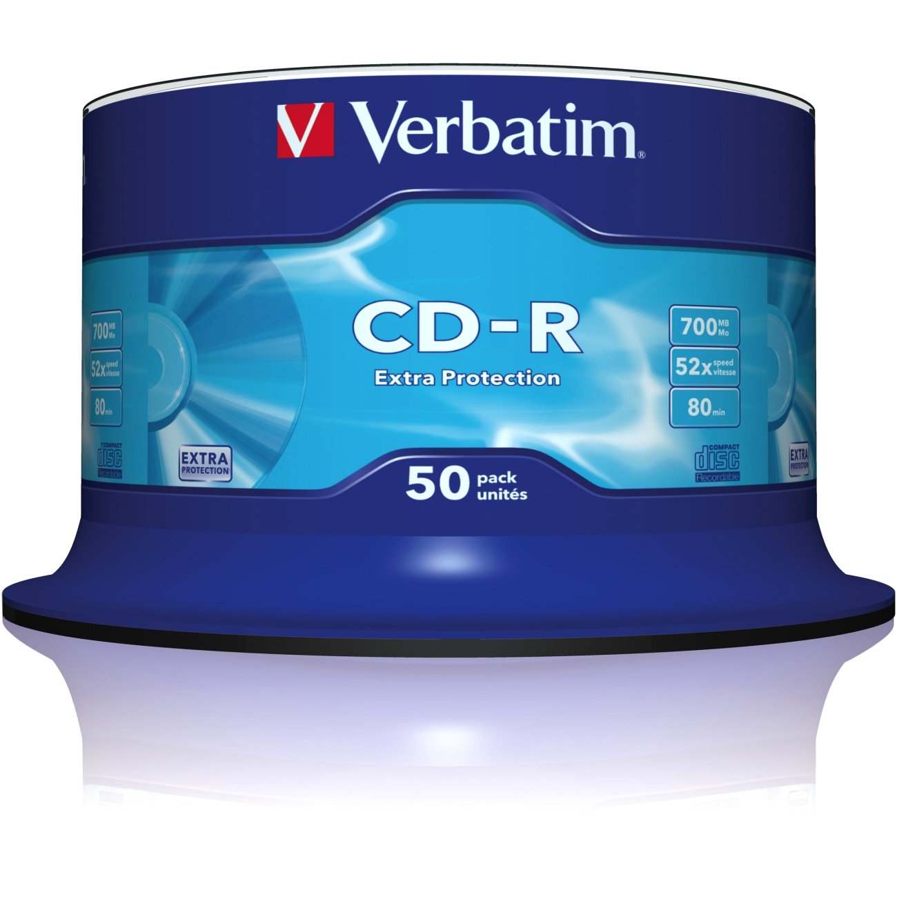CD-R 700MB 52x 50er-Pack CD-Rohlinge