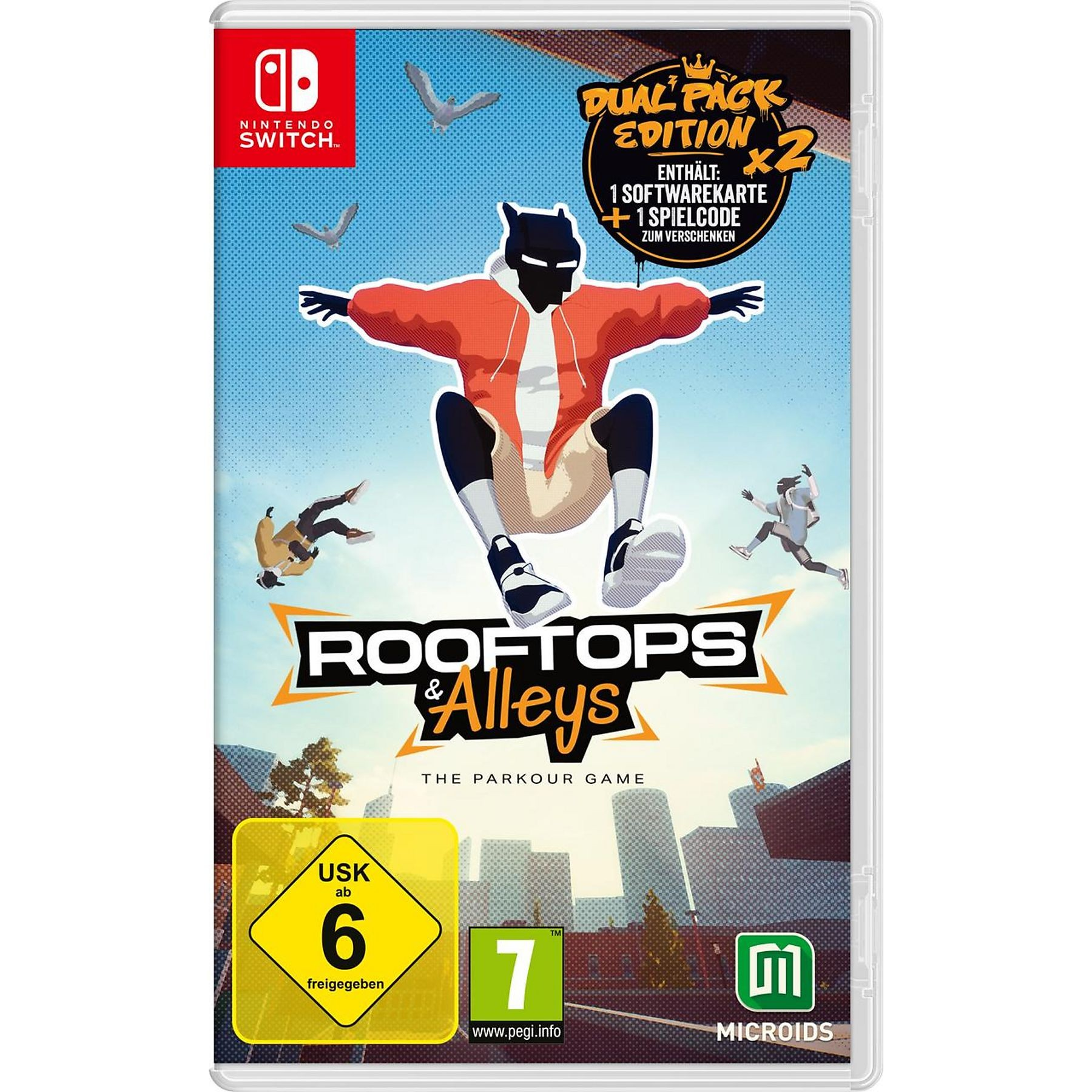 Rooftops & Alleys - The Parcour Game (Dual Pack Edition) Nintendo Switch-Spiel
