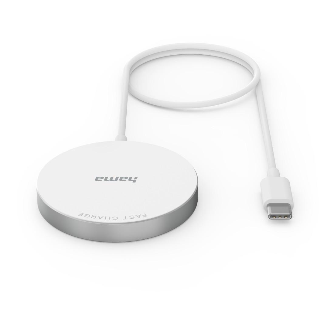 Wireless Charger "MagCharge FC15", 15 W, kabellos für Apple iPhone, Weiß (00201672)