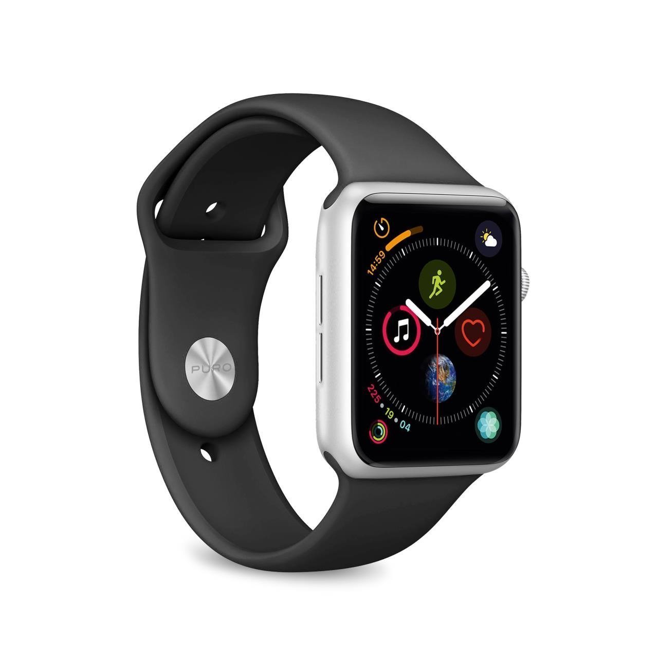 Armband für Apple Watch 38/40 mm Schwarz