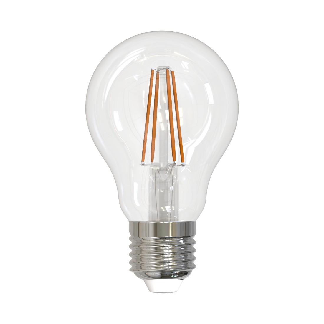 LED-Filamentlampe, E27, 470lm ers. 40W, Birne A60, klar, Neutralweiß, dimmb (00232564)