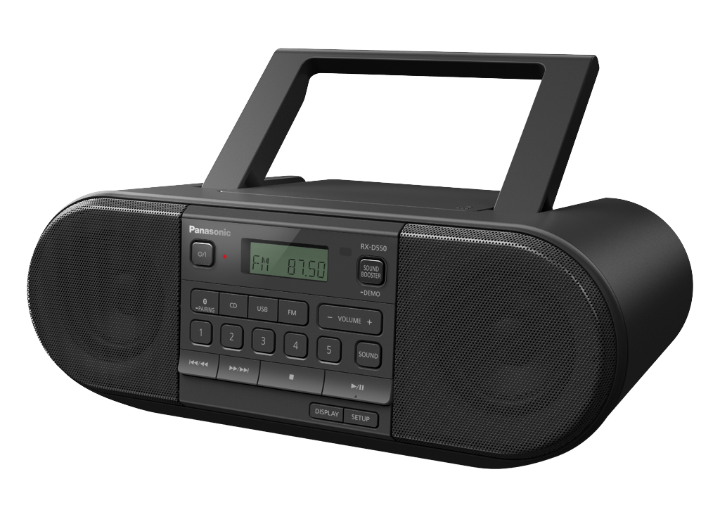 RX-D550E Radiorekorder mit CD-Spieler