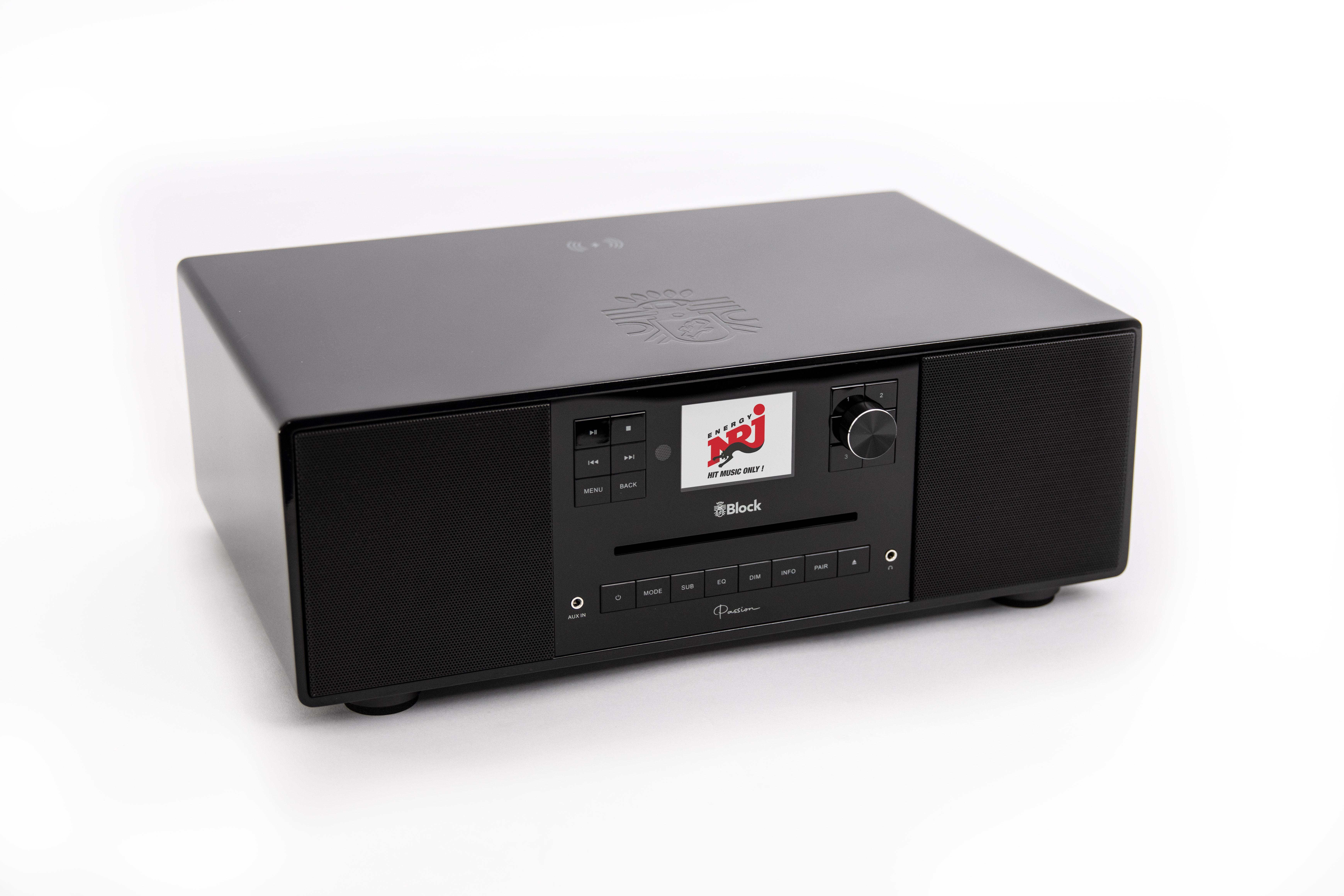 Passion Schwarz (AB10207-001) DAB+ Internetradio mit CD-Player