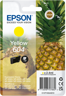 604 Ananas gelb Druckerpatrone