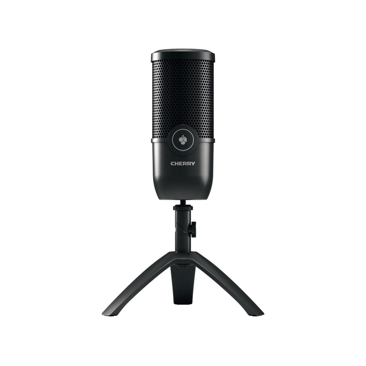 UM 3.0 USB-Mikrofon für Streaming und Office, Schwarz