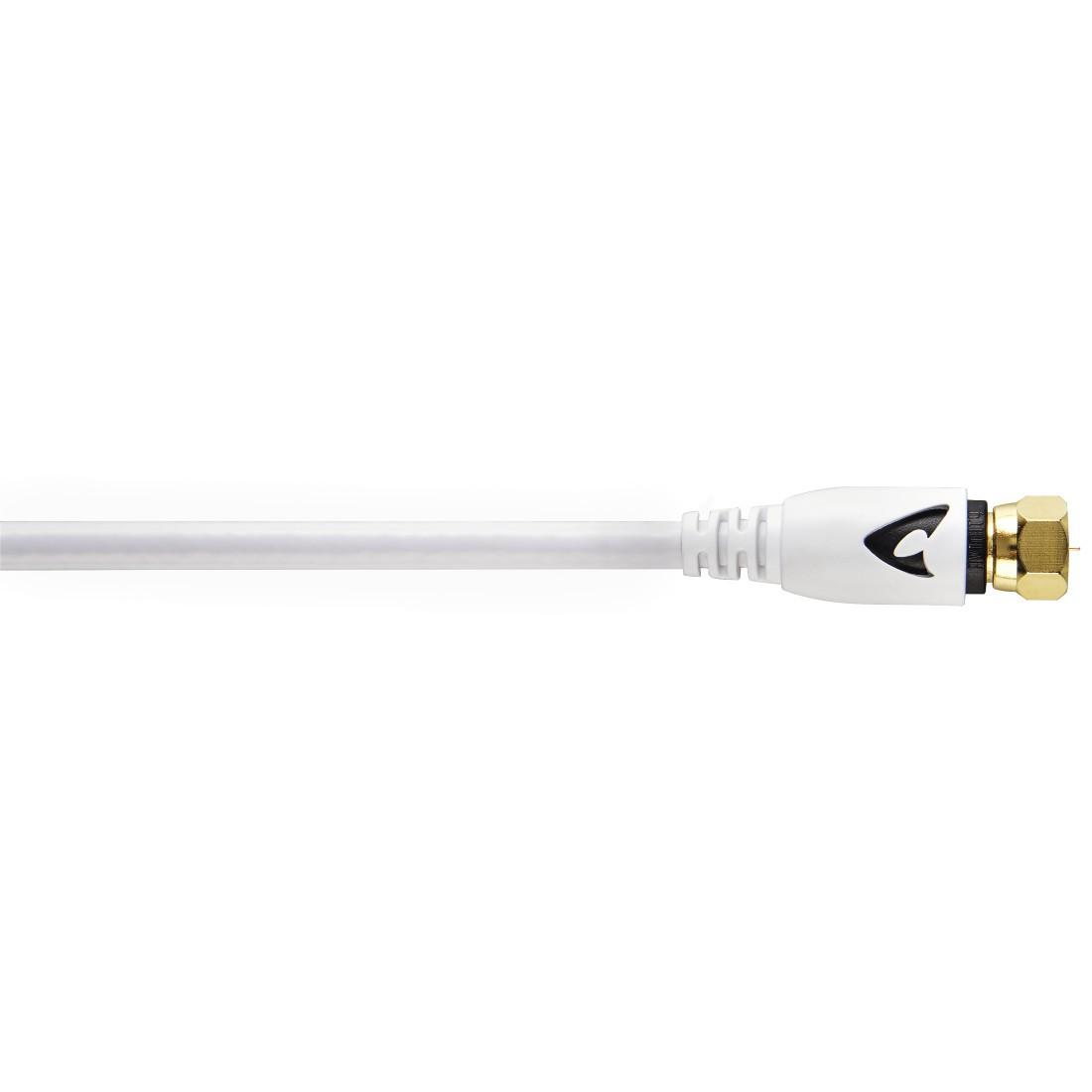 SAT-Anschlusskabel, F-Stecker - F-Stecker, 100 dB, 1,7 m (00127030)