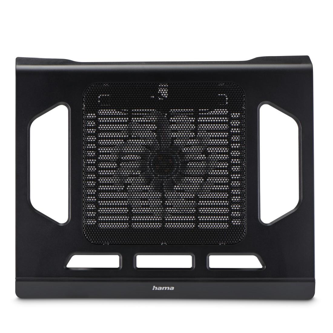 Laptop-Kühler "Black", leise, bis 40 cm (15,6"), Schwarz (00126809)