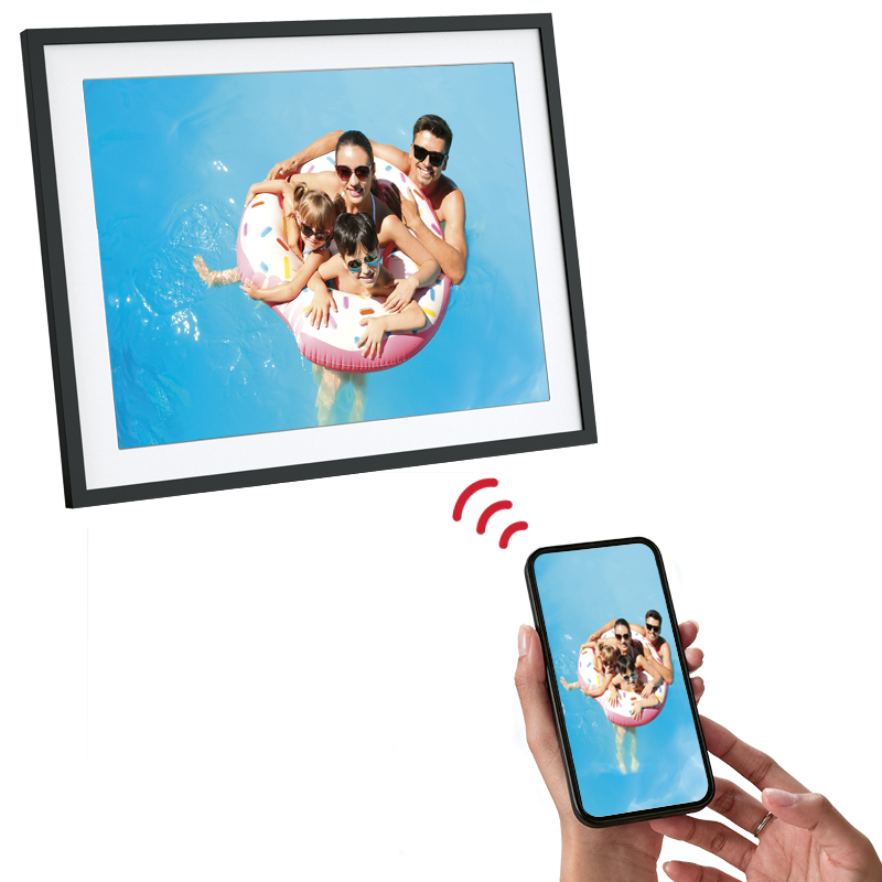 Realview APF1700 Wi-Fi Digitaler Bilderrahmen