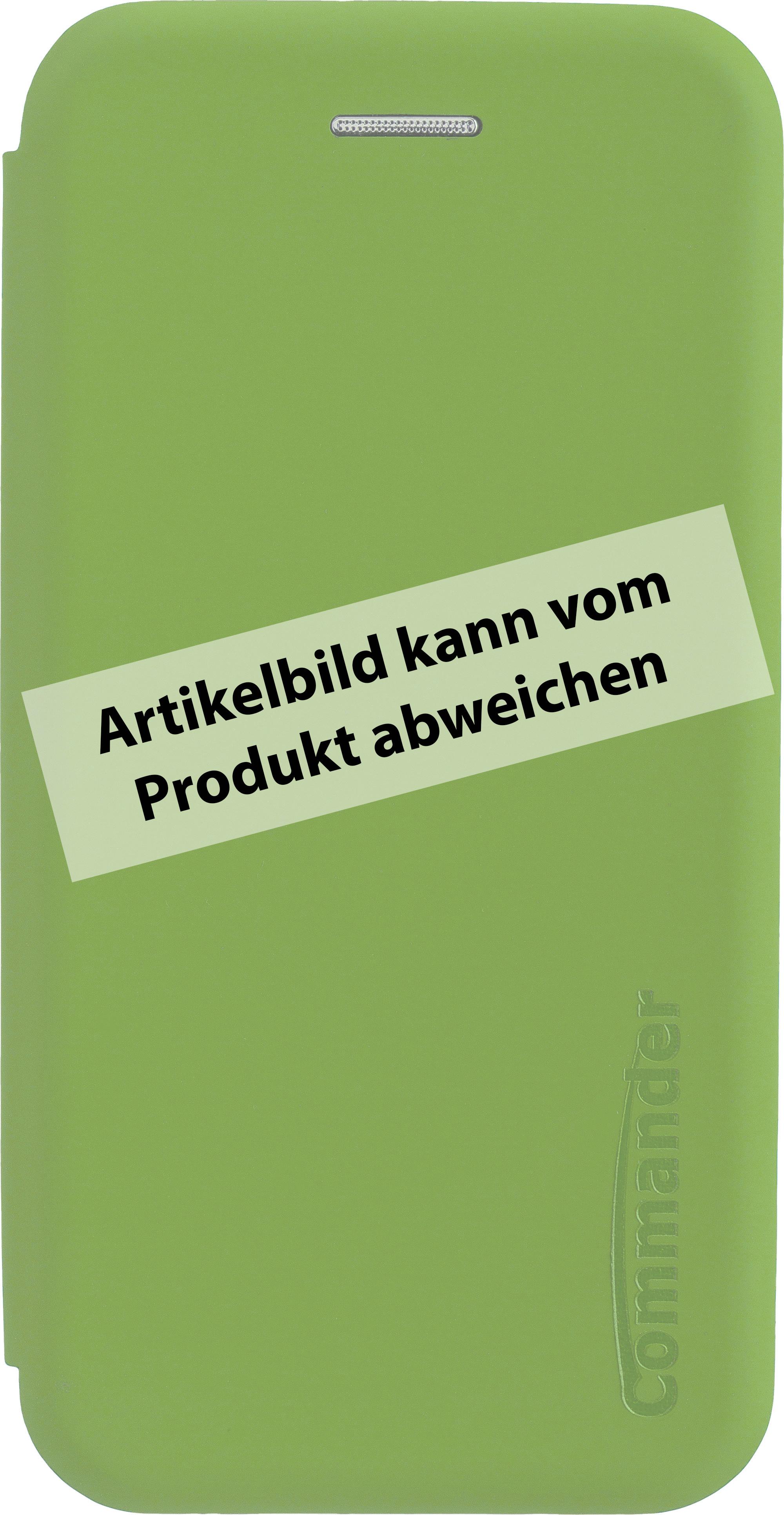 Book Case CURVE für Huawei P30 Lite Soft Touch Green Handyhülle