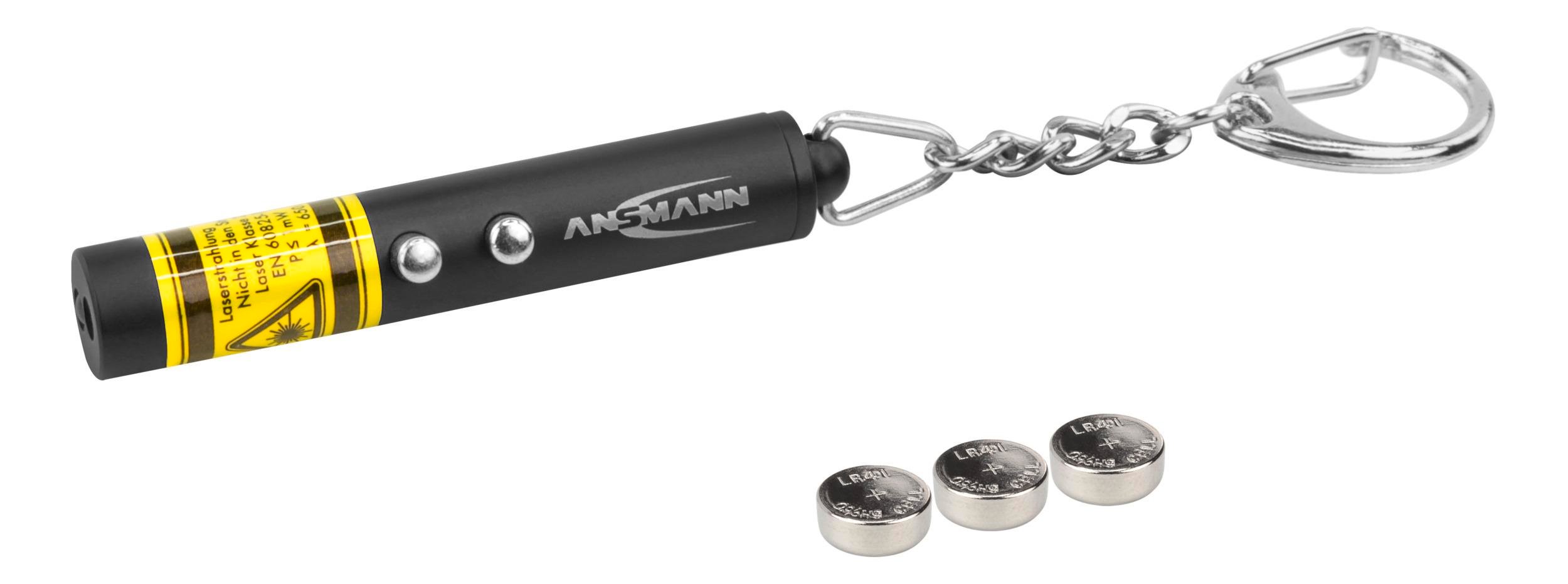Laserpointer 2-in-1 schwarz