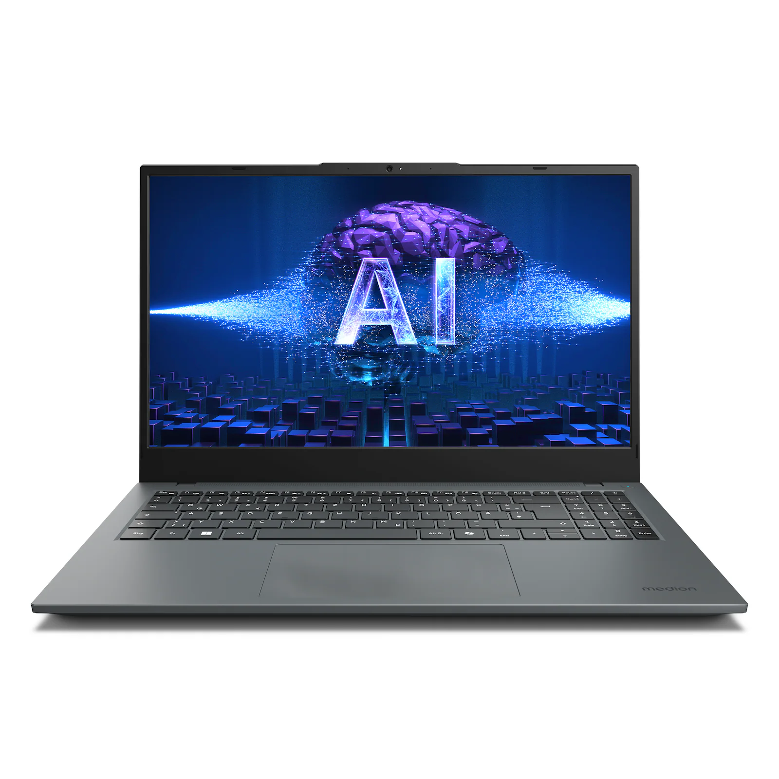 E15443 (MD62622), Grau, 15,6 Zoll, Full HD, IPS, Intel Core Ultra 7 155H, 32 GB, 1 TB SSD, Intel Arc