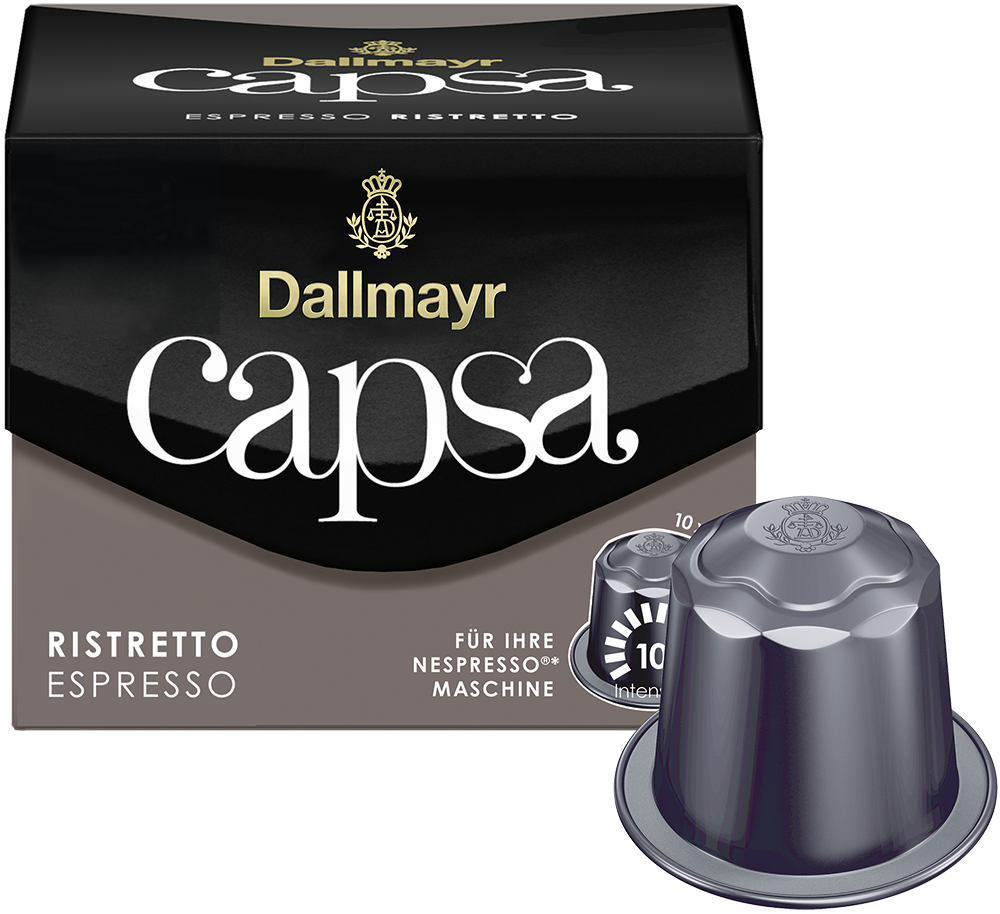 Dallmayr Capsa ESPRESSO RISTRETTO Kaffeekapseln - 10 Portionen