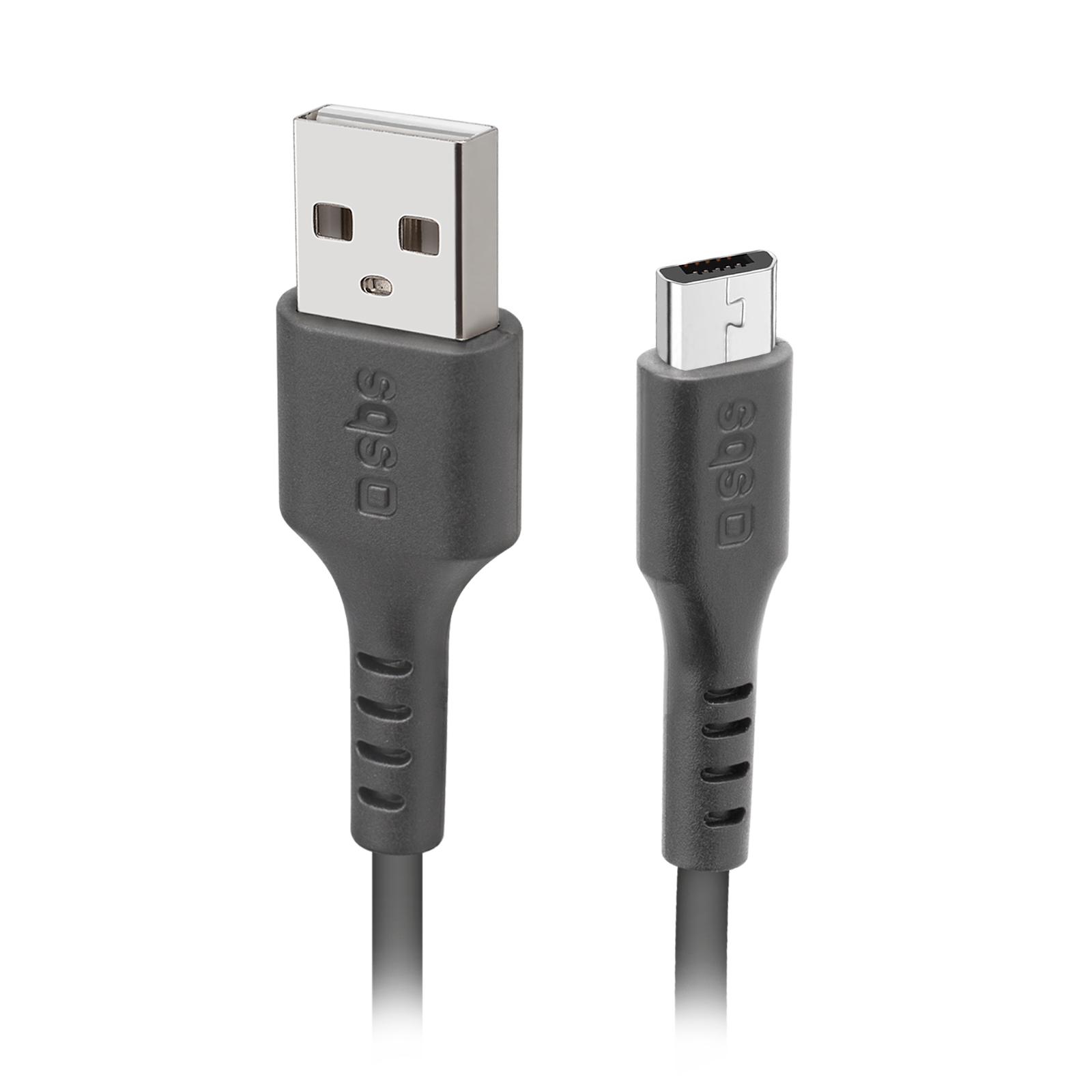 USB auf Micro-USB Kabel Datenkabel USB 2.0 - Micro-USB Schwarz