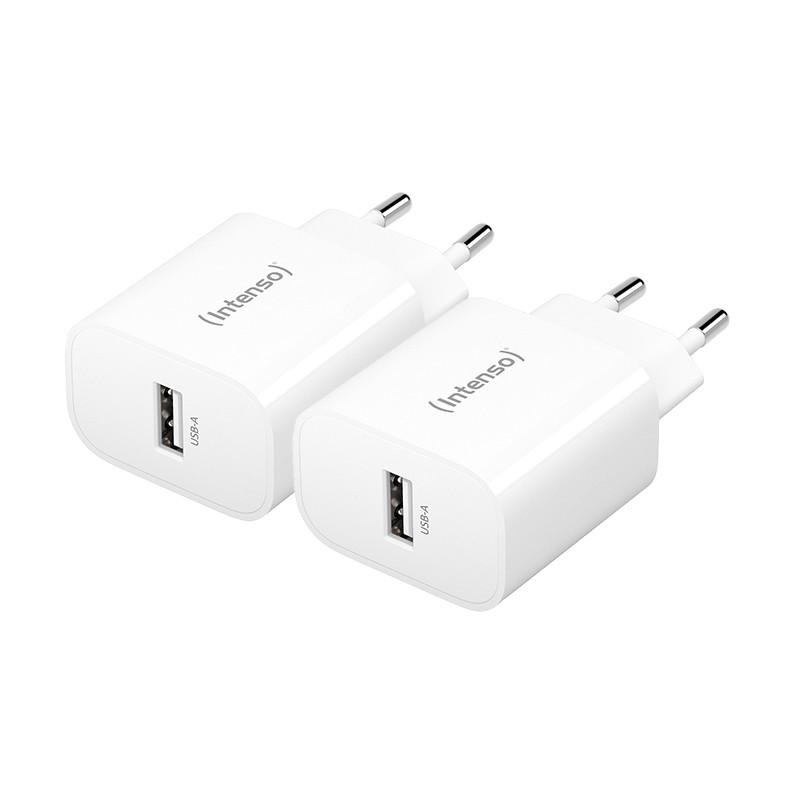 Power Adapter W5A Doppelpack, 5W, USB-A, Weiß