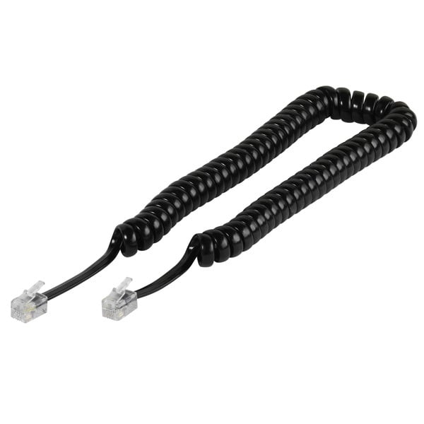 Telefonhörerkabel, RJ10-Stecker 4p4c auf RJ10-Stecker 4p4c, 2,2m (45128)