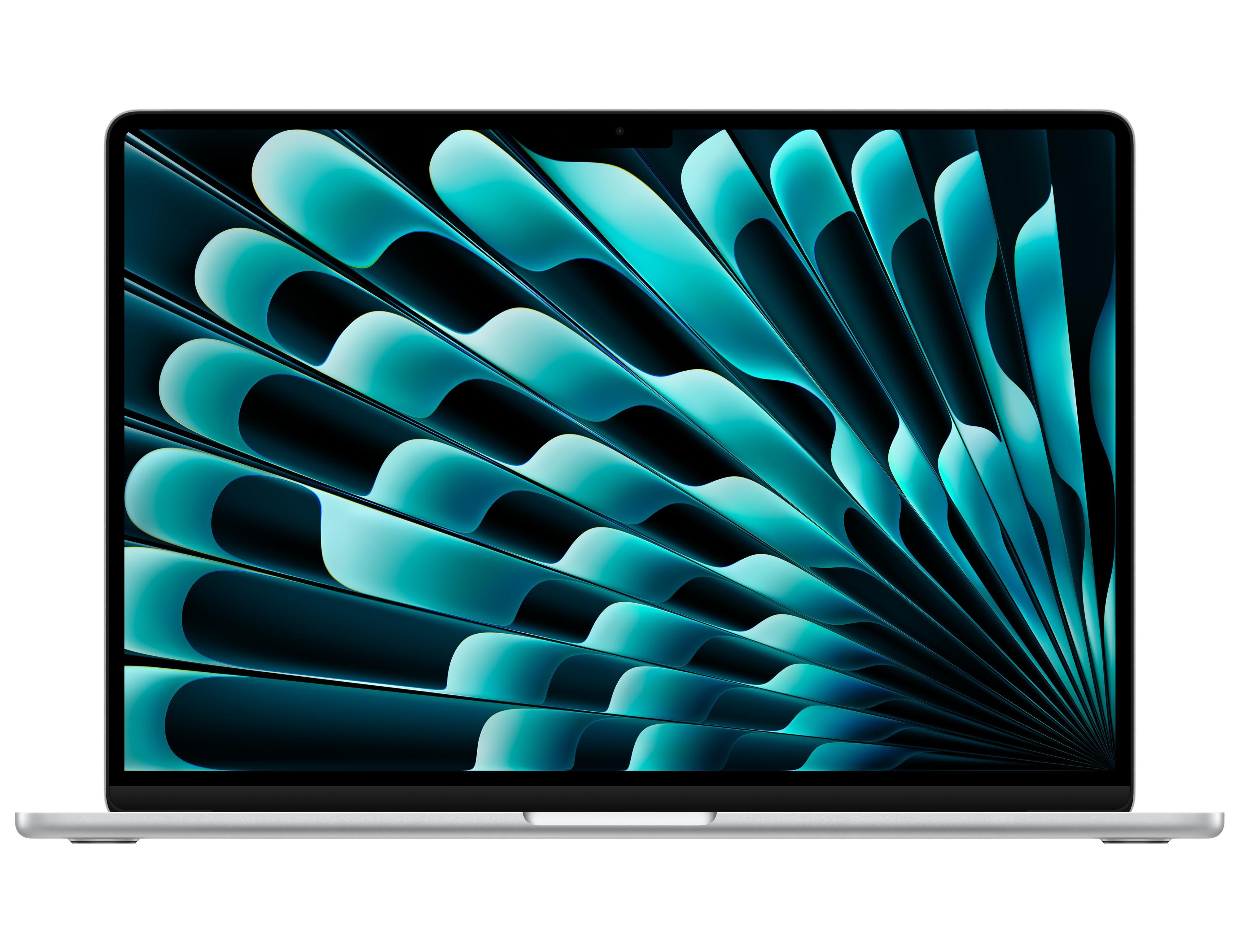 MacBook Air (15"), 2025, Silber, M4, 24 GB, 1 TB SSD, 10-Core GPU
