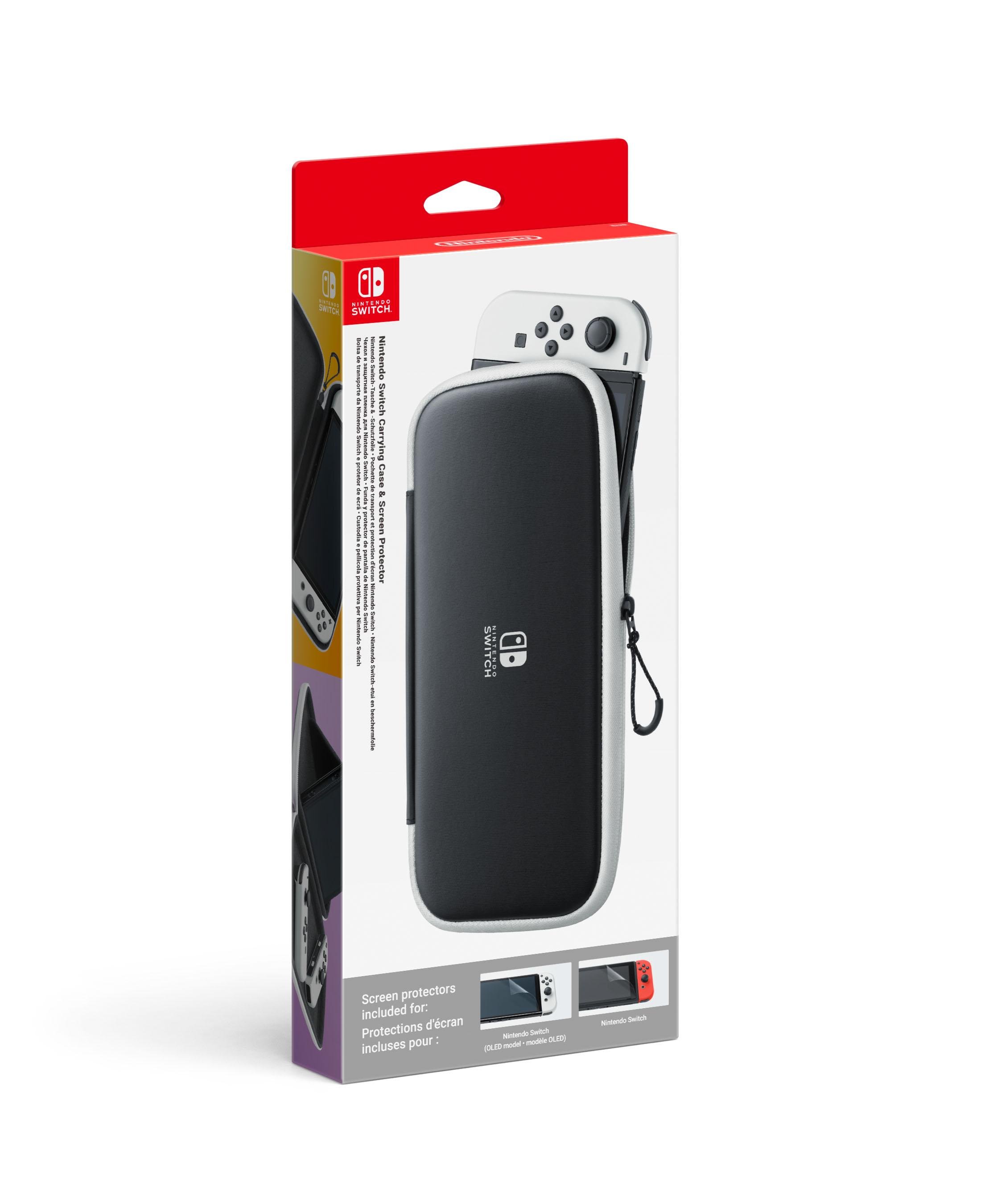 Nintendo Switch-Tasche & -Schutzfolie