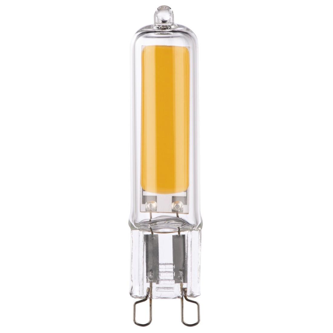LED-Lampe, G9, 470lm, ersetzt 40W, Stecksockellampe, Warmweiß (00112627)