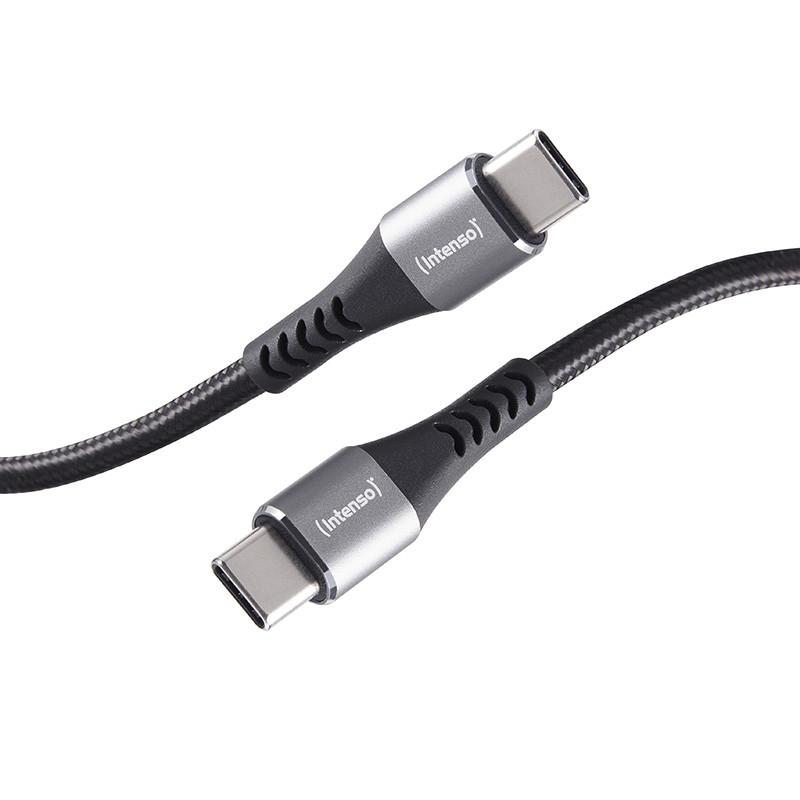 C315C USB-C Lade-/Datenkabel, 1,5m, 60 Watt, Schwarz