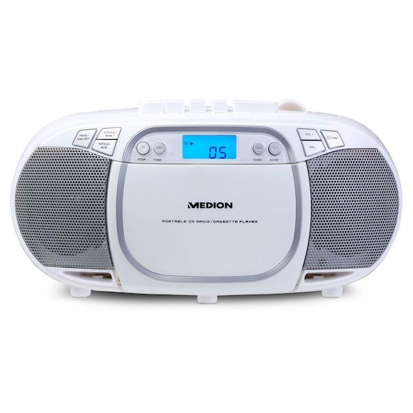 LIFE® E66476 (MD44176) Boombox weiß