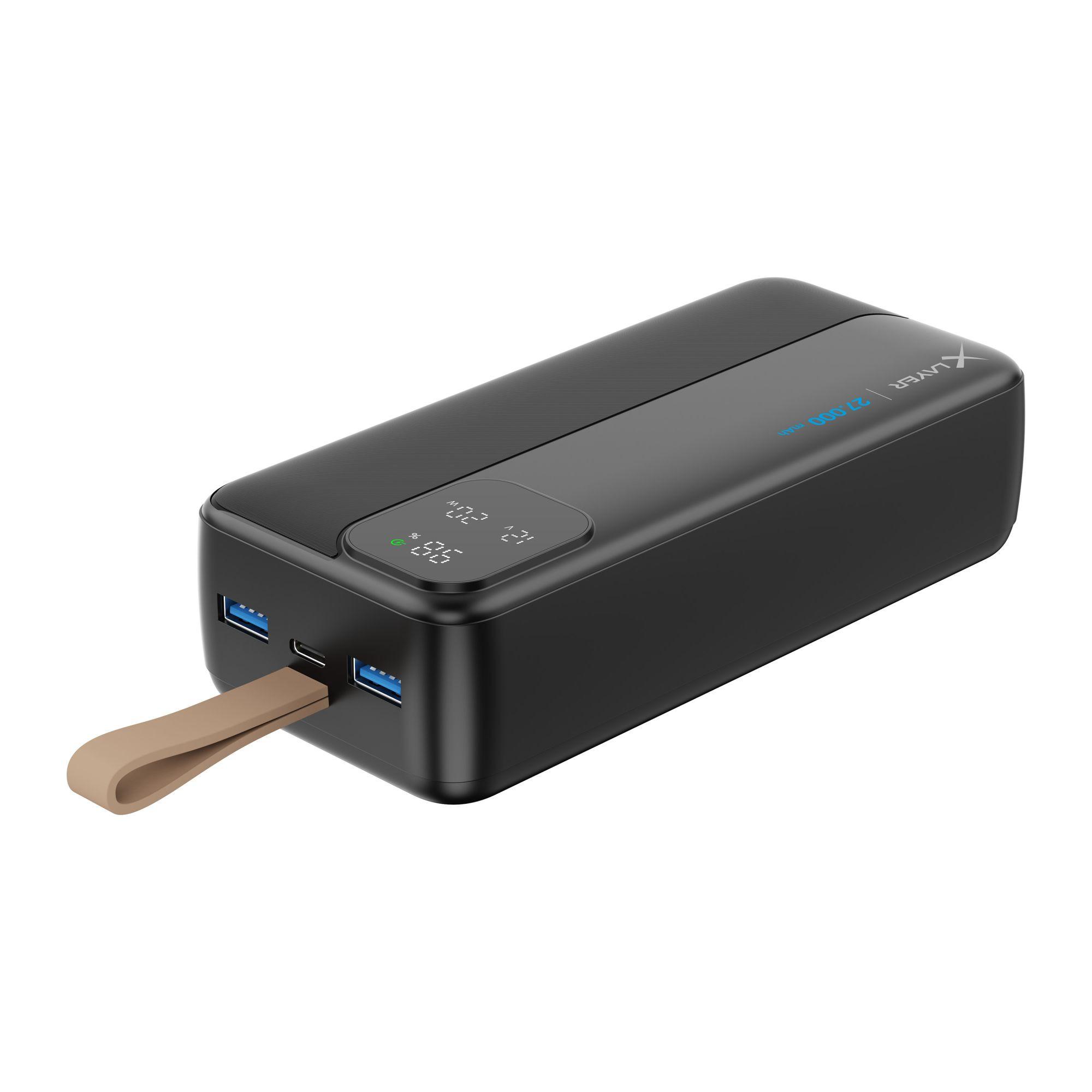 Powerbank Rapid 27.000 mAh Black