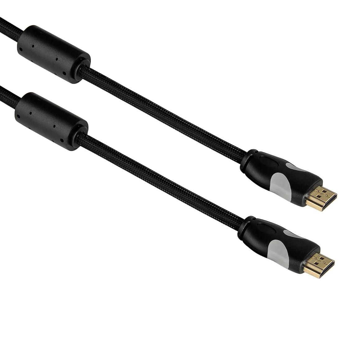 High Speed HDMI™-Kabel, Stecker - Stecker, vergoldet, Ethernet, 3,0 m (00132107)