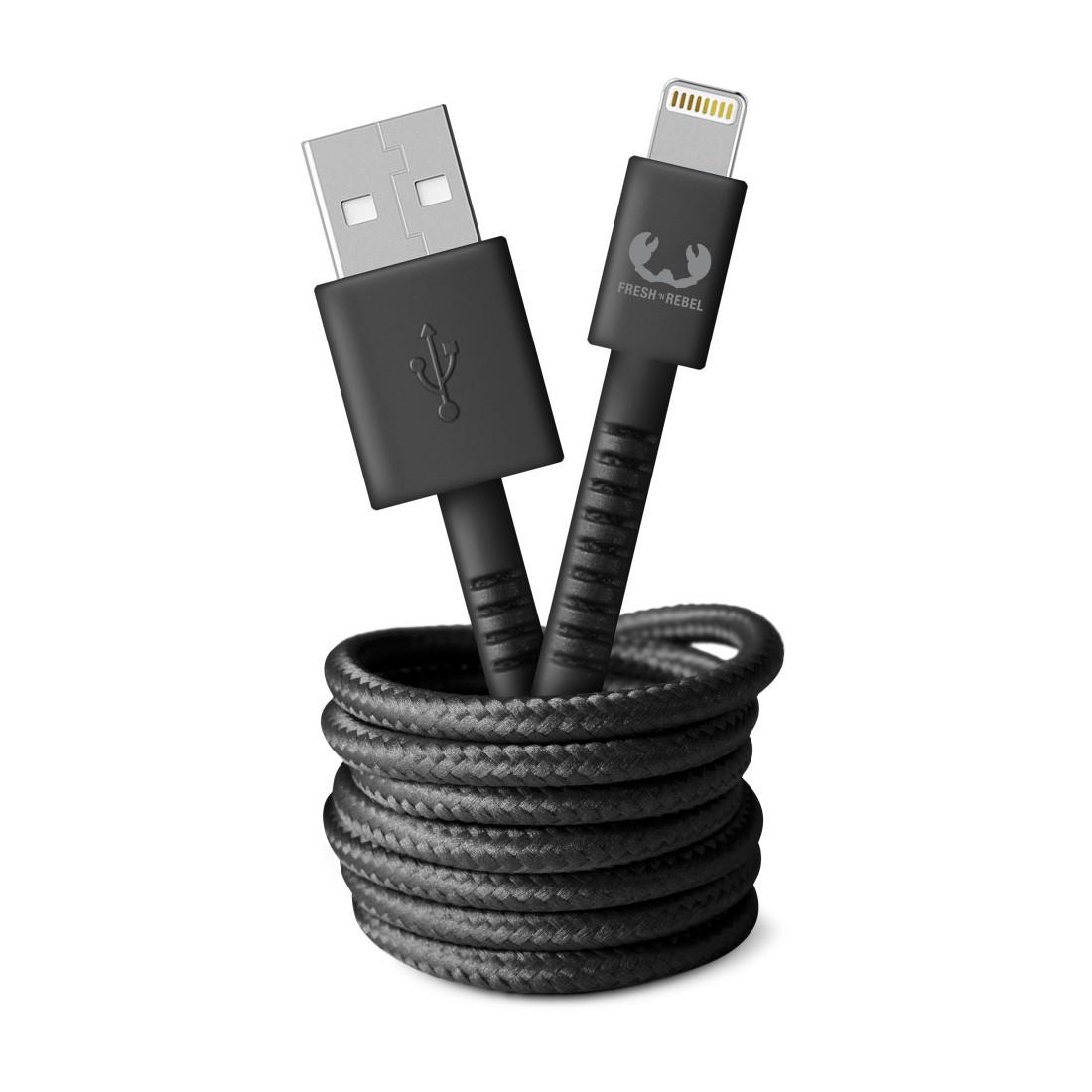 USB - Lightning-Kabel "Fabriq", 2,0 m, Storm Grey (00215012)
