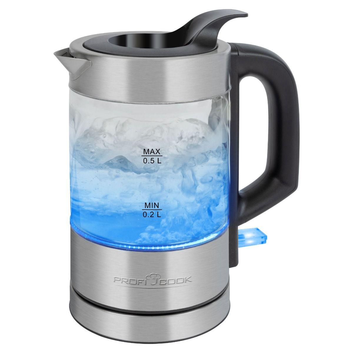 Glas-Wasserkocher PC-WKS 1228 G