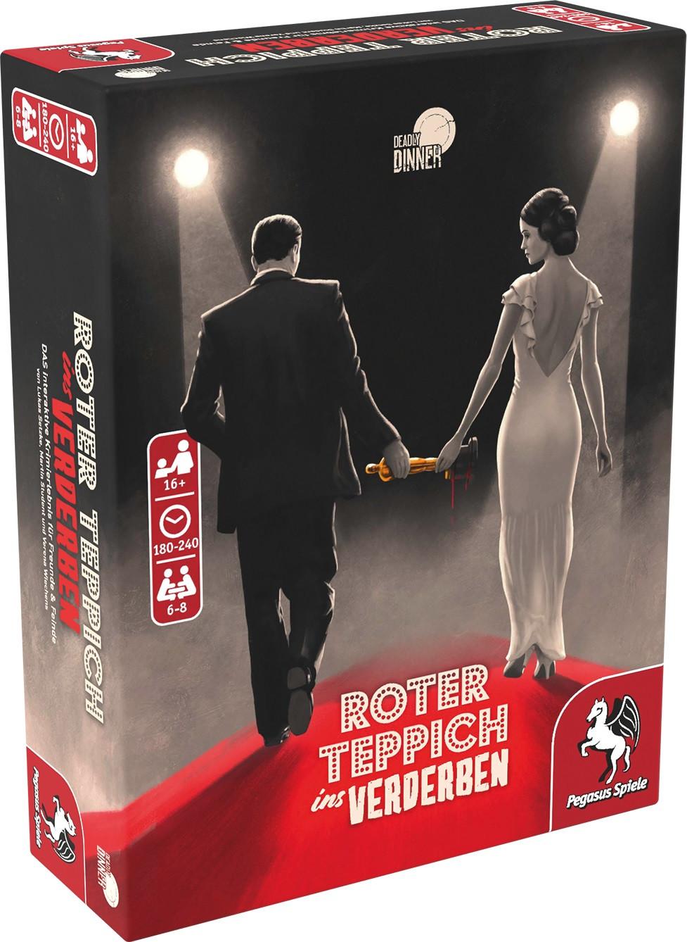 Deadly Dinner- Roter Teppich ins Verderben 19010G Brettspiel