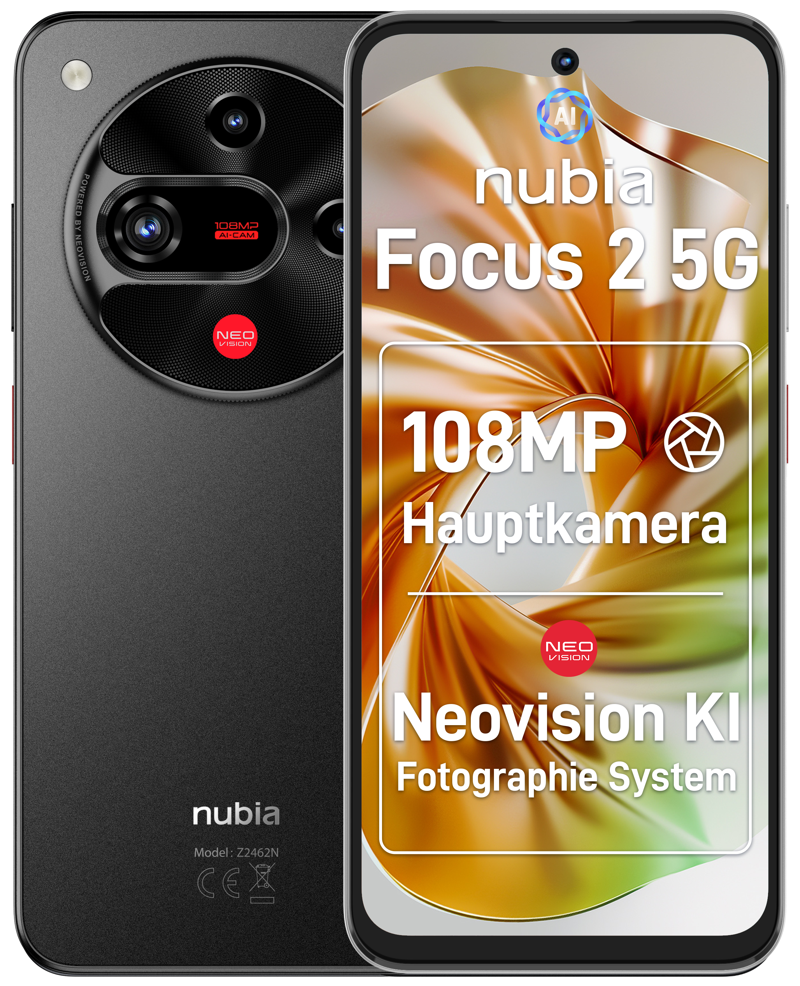 Focus 2 5G Black Smartphone
