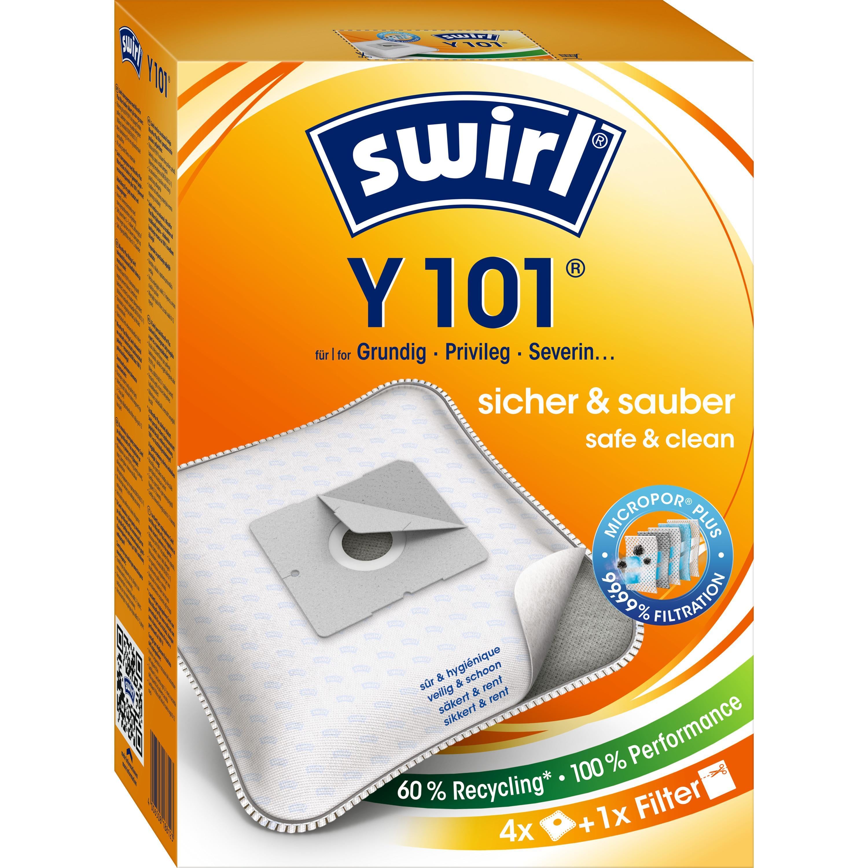 Y 101 EcoPor Staubsaugerbeutel