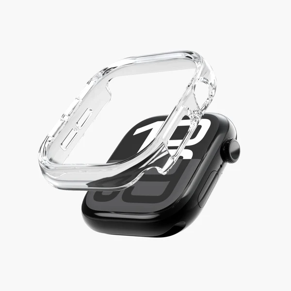 Bumper Case für Apple Watch Series 11 Case 42mm, Transparent Schutzhülle