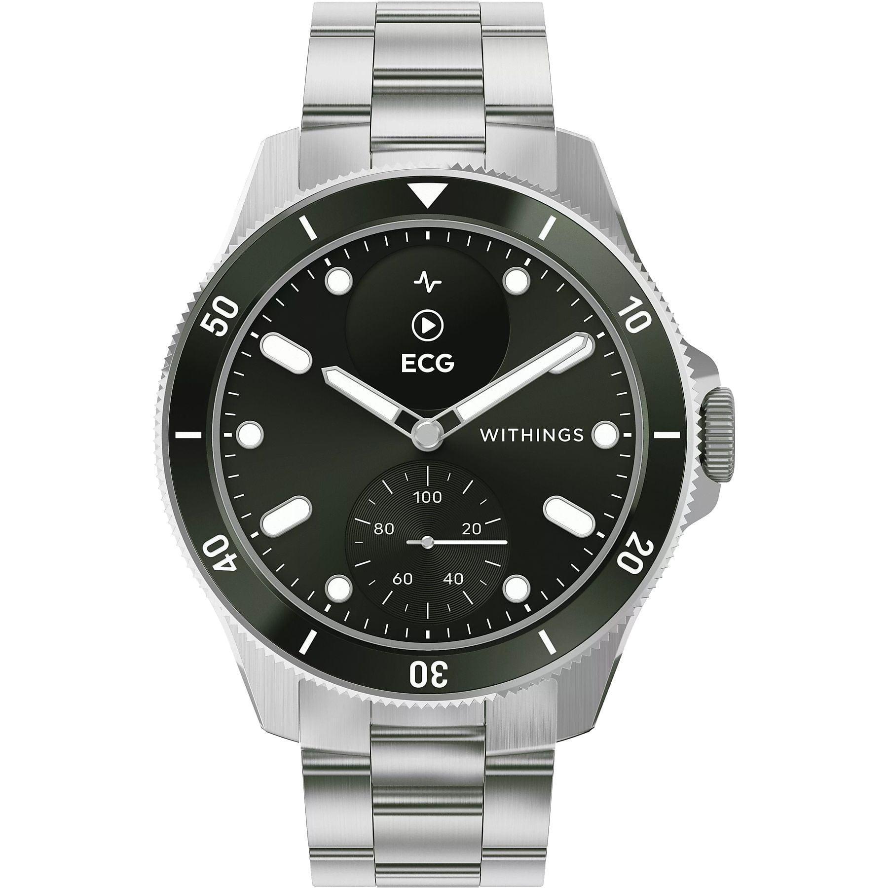 ScanWatch Nova 42mm Grün/Silber Smartwatch