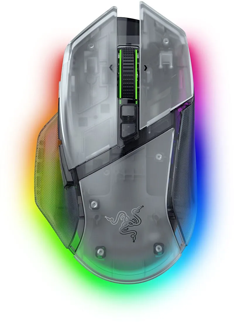 Basilisk V3 Pro 35K, Phantom White Edition Gaming-Maus