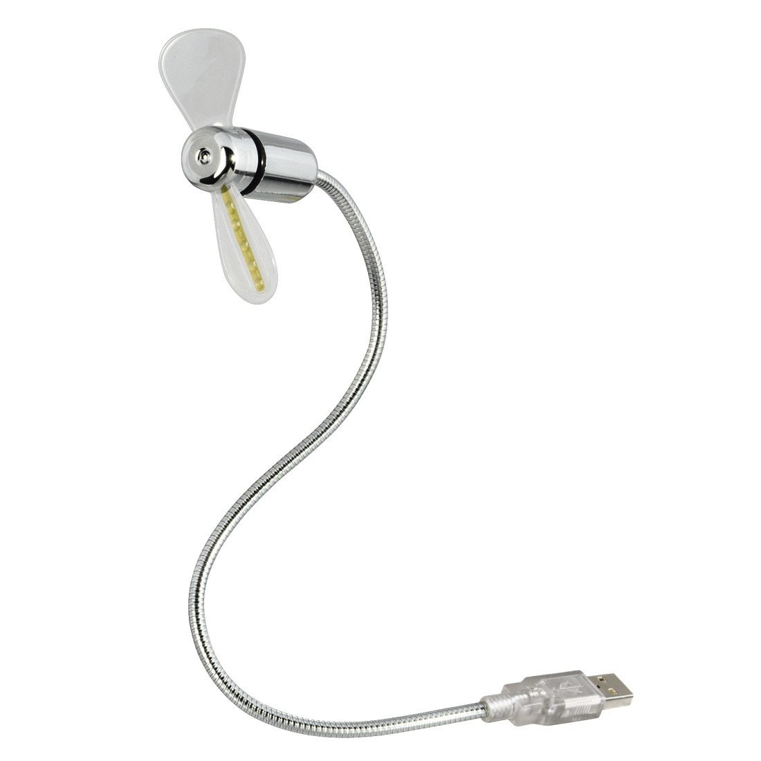 USB-Ventilator mit Uhrzeitanzeige (00012315)