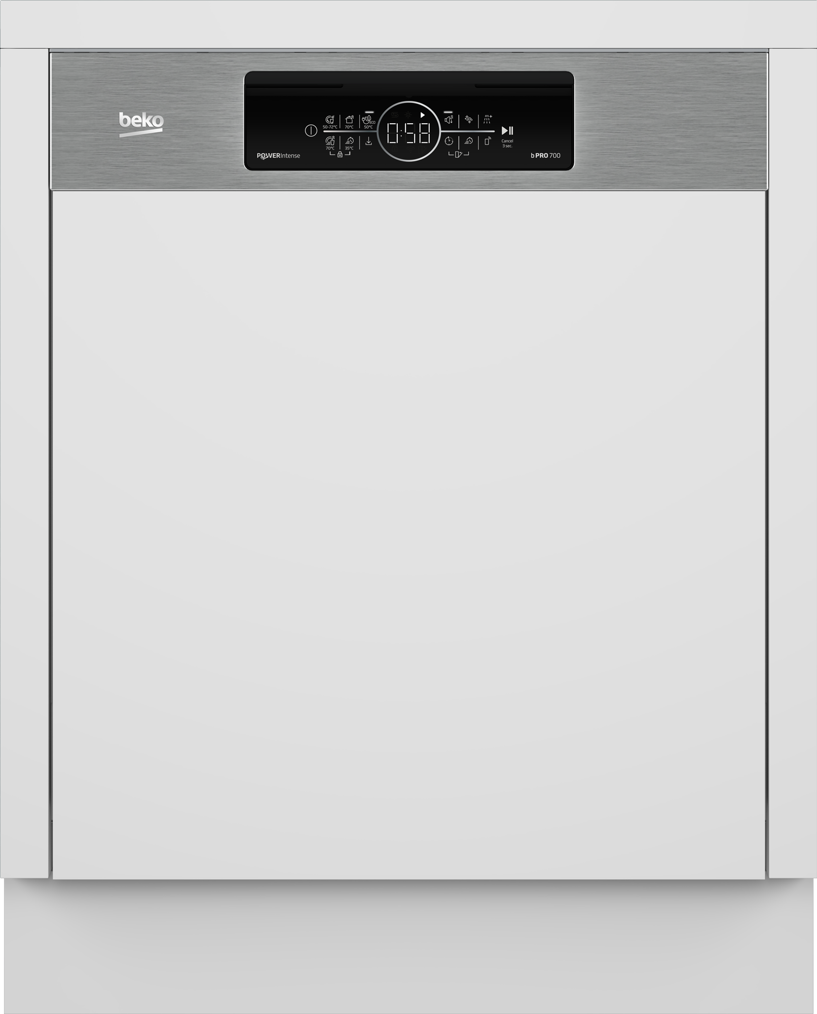 BDSN36561XP Einbau-Geschirrspüler integriert 60 cm