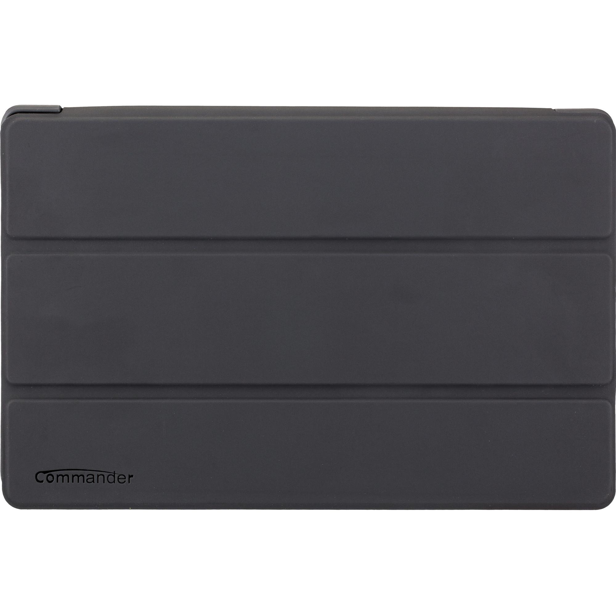 Book Case Soft Touch Black für Samsung Tab A8 10.5" Tablet-Hülle