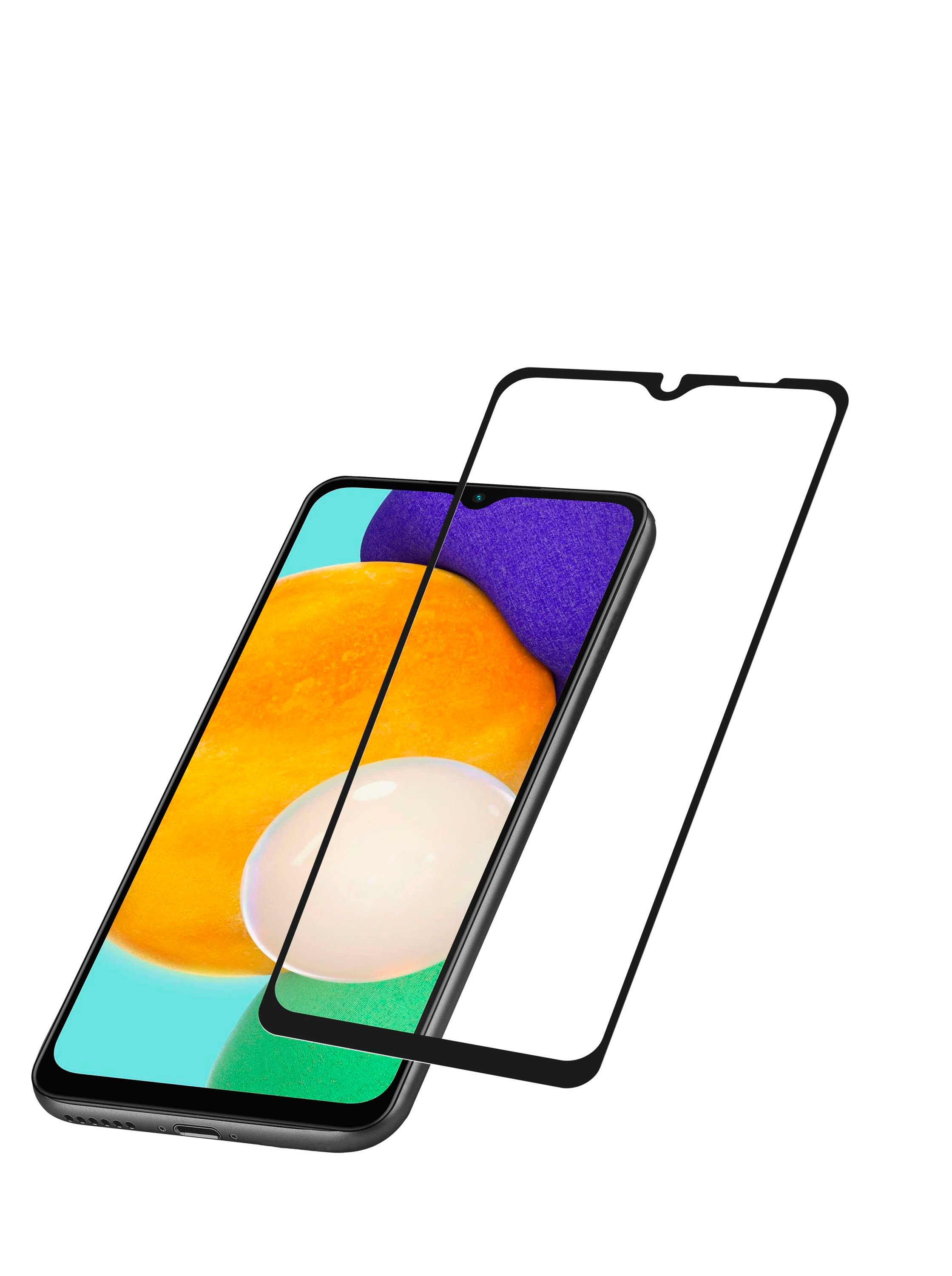 Impact Glass Capsule Samsung Galaxy A04s/ A13 5G BLACK (60138) Schutzglas