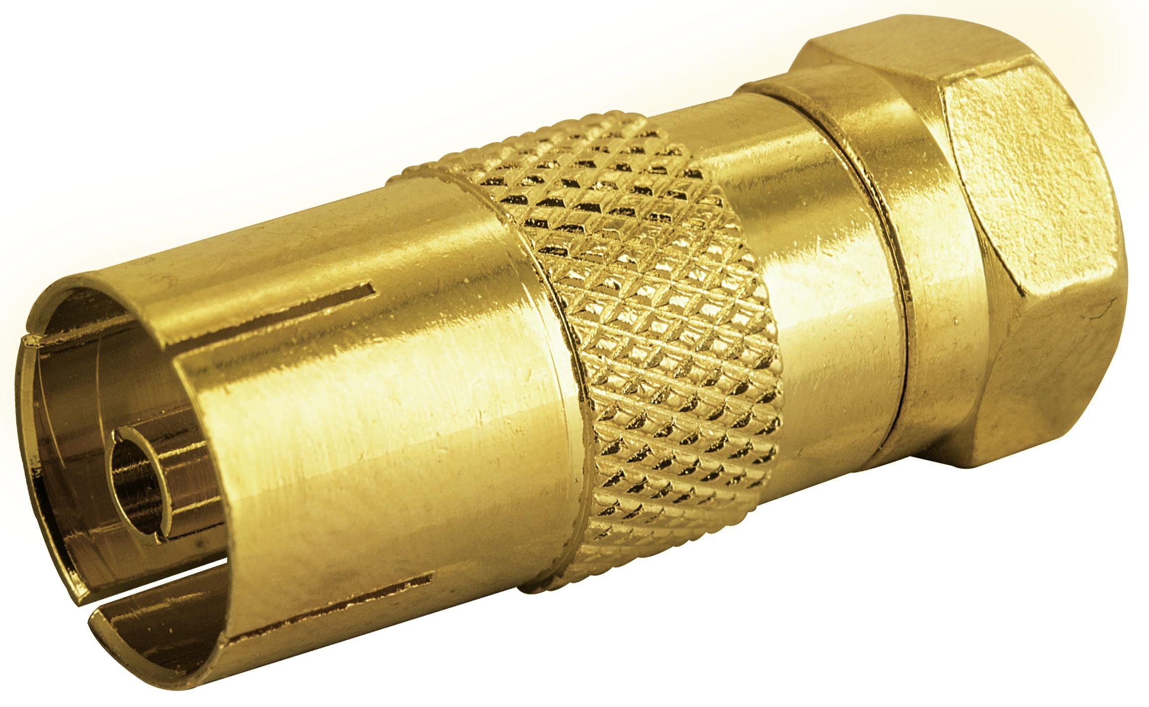 GOUST9300 - F-Stecker > IEC Buchse Adapter