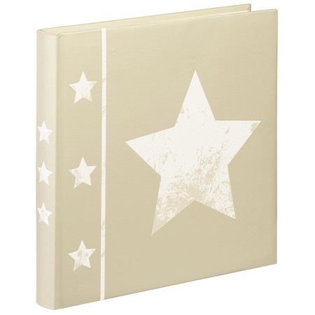 Jumbo-Album "Skies", 30x30 cm, 60 weiße Seiten, beige