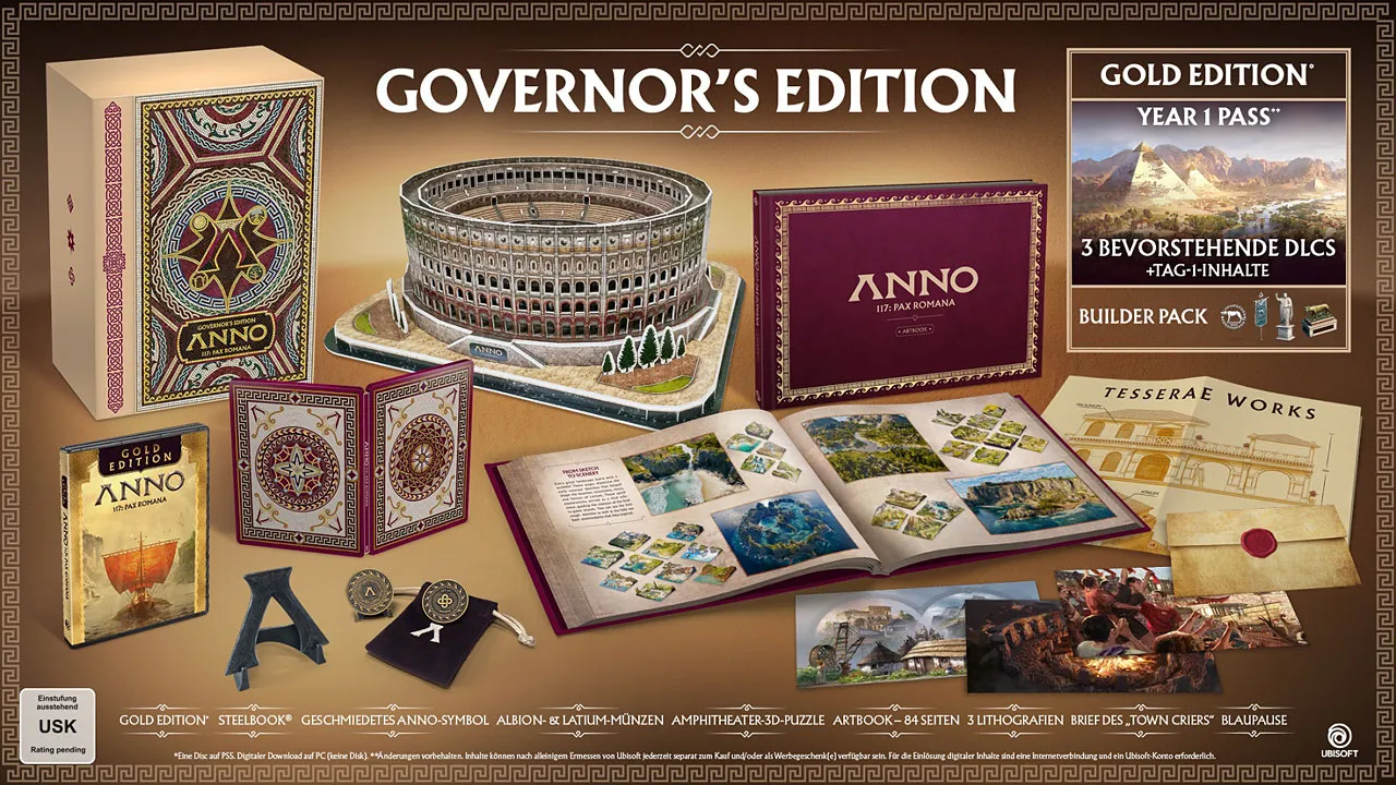 Anno 117: Pax Romana Governors Edition PC-Spiel
