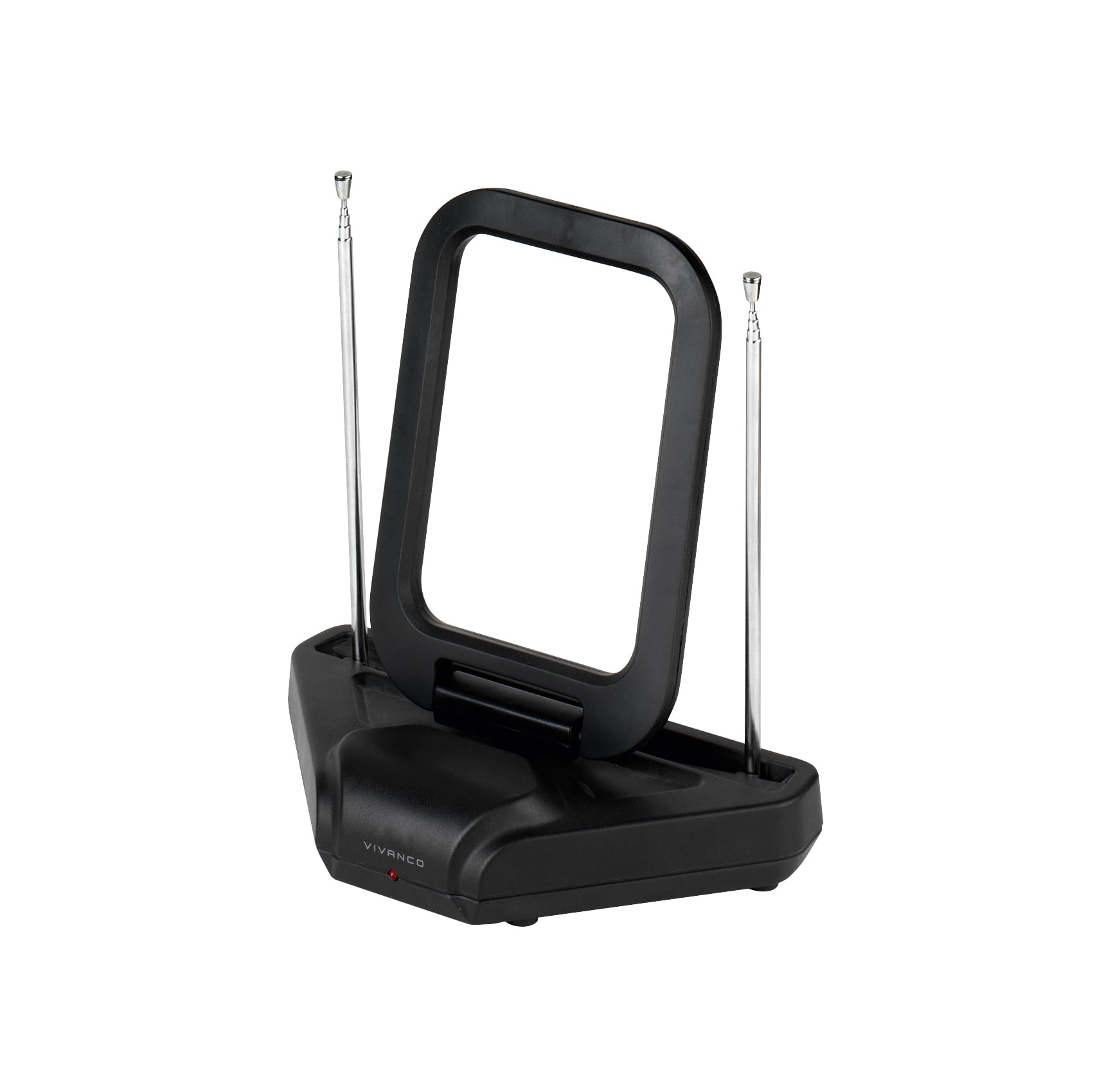 Indoor Full HD Antenne im Ringdesign, LTE Filter, 1,2 m Kabel DVB-T2-Zimmerantenne