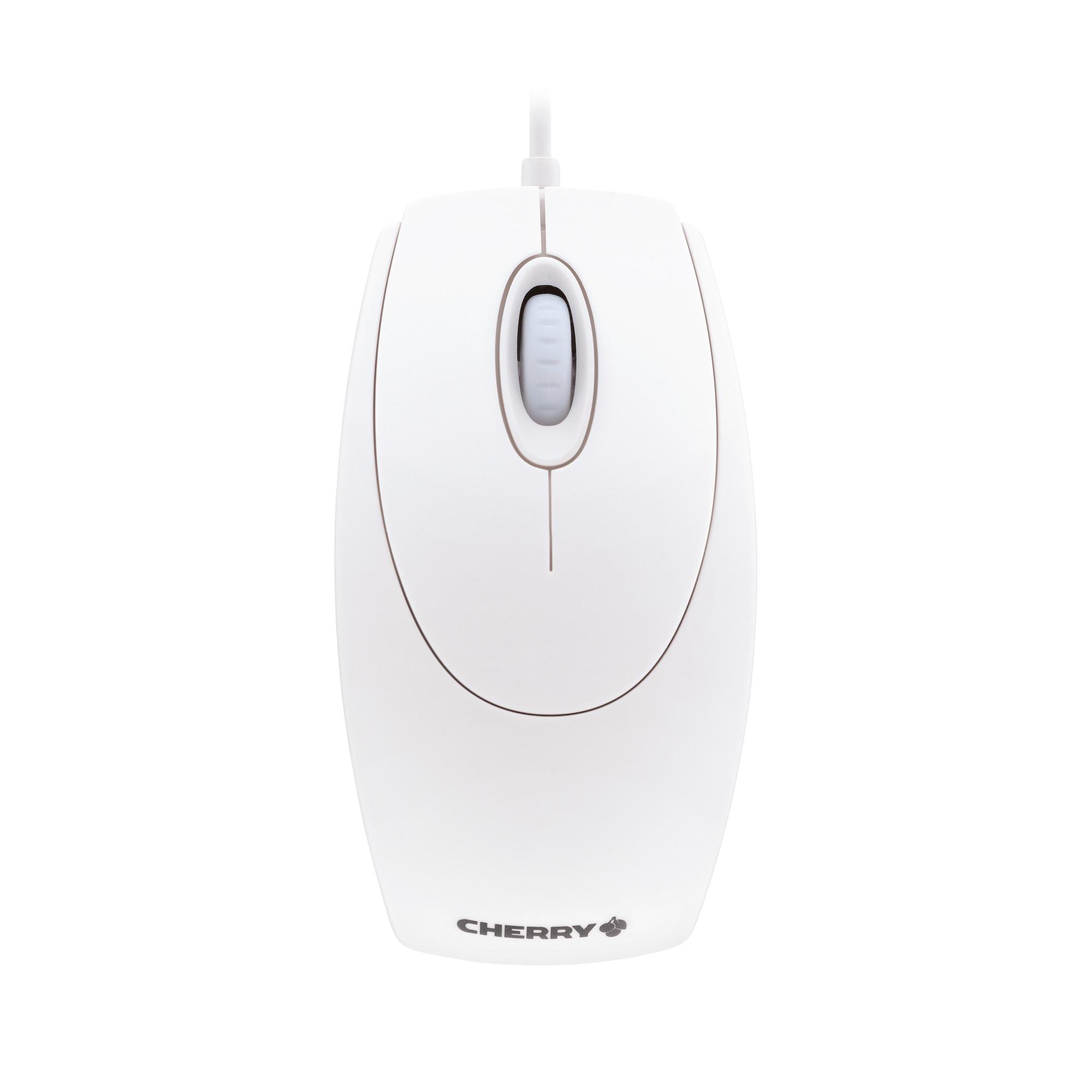 MSM WheelMouse optical M-5400-0 Corded weiß/grau Maus