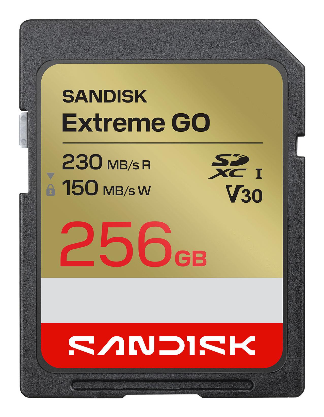 SANDISK Extreme GO SDXC 256GB 240 MB/s