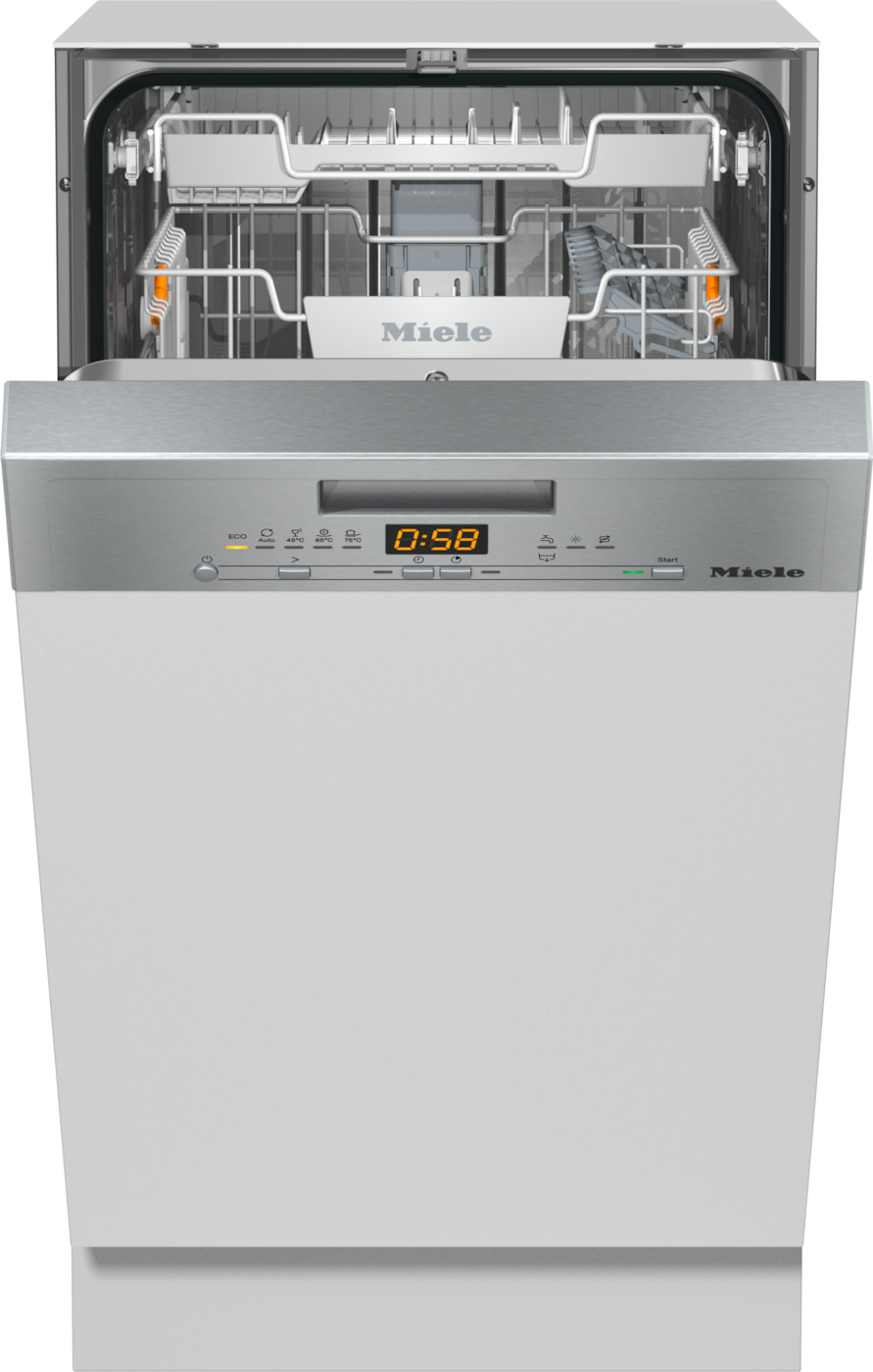 G 5540 SCi SL Active Edelstahl CleanSteel Einbau-Geschirrspüler integriert 45 cm