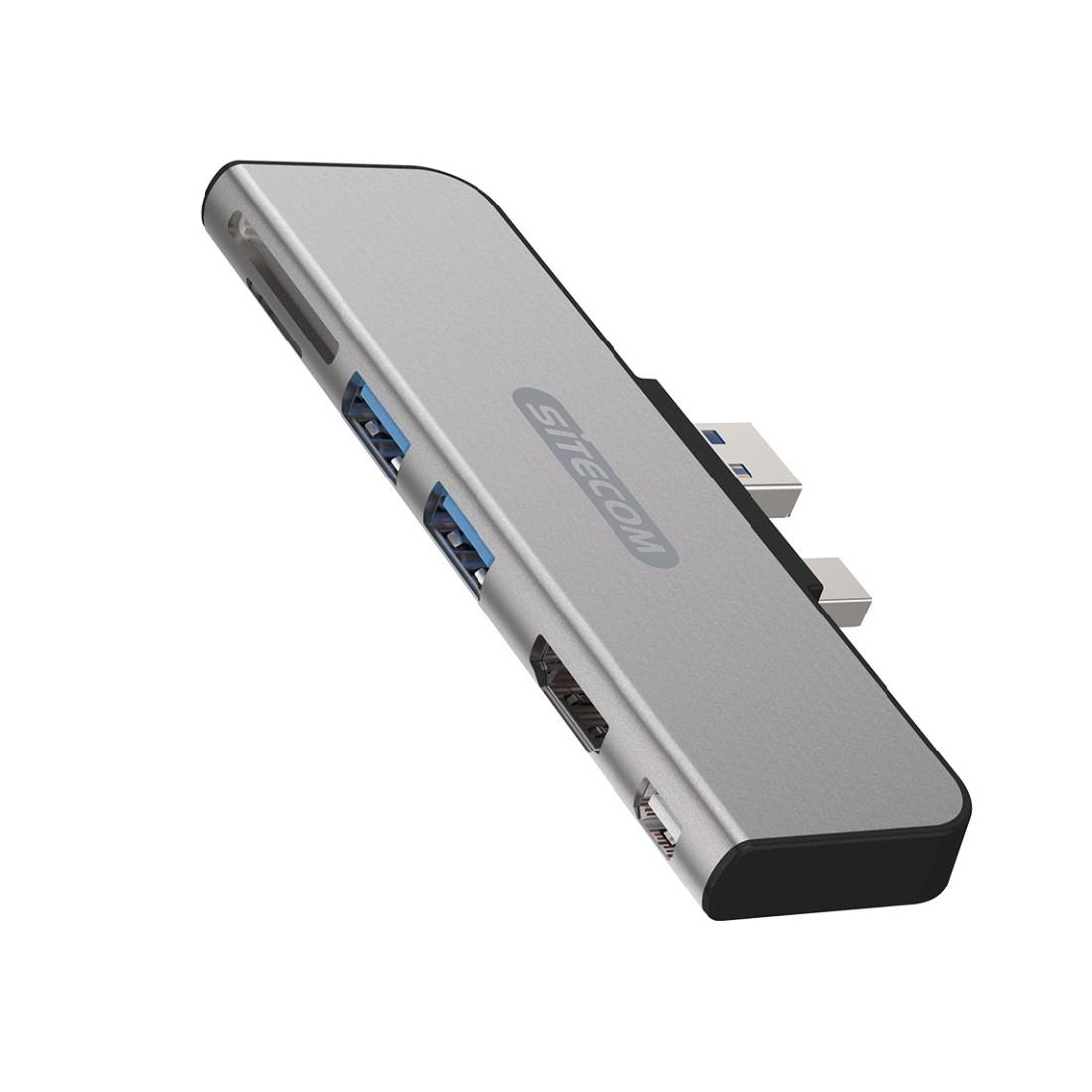 Adapter "CN-416", 6-in-2, für Microsoft Surface Pro 4/5/6 (00192404)